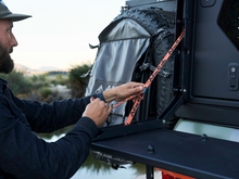 Load image into Gallery viewer, Alu-Cab Camper Trax Side Table
