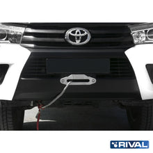 Load image into Gallery viewer, Rival Winch Plate - Toyota Hilux 2016+