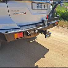 Load image into Gallery viewer, Gobi-X Toyota Fortuner 2016+ Rear Bumper with LHS Tire Carrier and RHS Jerry Can Carrier