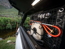 Load image into Gallery viewer, Alu-Cab Canopy - 4 Front Runner Chair Carrier and Recovery Grill