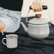 Load image into Gallery viewer, Barebones Living Enamel Teapot