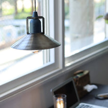 Load image into Gallery viewer, Post General Hang Lamp Industrial Iron Shade