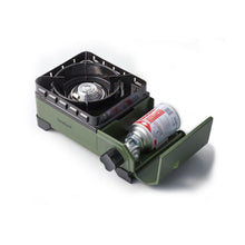 Load image into Gallery viewer, Iwatani Tough Maru Jr. Cassette Stove in Olive Green