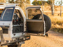 Load image into Gallery viewer, Kaon Rear Door Drop Down Table & Door Cards to suit Nissan Patrol Y61 GU