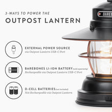 Load image into Gallery viewer, Barebones Living Outpost Lantern (Antique Bronze)