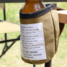 Load image into Gallery viewer, Post General Waxed Canvas Bottle Bag