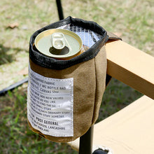 Load image into Gallery viewer, Post General Waxed Canvas Bottle Bag