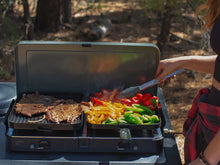 Load image into Gallery viewer, Cadac 2 Cook 3 Pro Deluxe/ Portable 3 Piece/ Gas Barbeque/ Camp Cooker