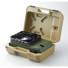 Load image into Gallery viewer, Iwatani Tough Maru Jr. Cassette Stove in Olive Green