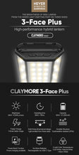 Load image into Gallery viewer, Claymore 3FACE+ XL Camp Area Rechargeable Light