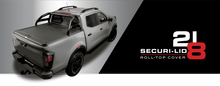 Load image into Gallery viewer, Nissan NP300 / Pro4x Roll Top Bed Cover with Integrated Channels - Securi-lid 218