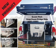 Load image into Gallery viewer, Drop Down Fridge Slide with Table