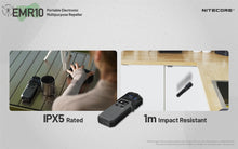 Load image into Gallery viewer, Nitecore EMR10 Portable Rechargeable Insect Repellant Device