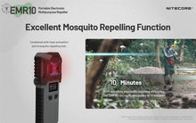 Load image into Gallery viewer, Nitecore EMR10 Portable Rechargeable Insect Repellant Device