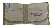 Load image into Gallery viewer, Cutlery Roll-up Compact 4-Set RS Kitted Khaki