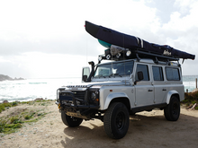 Load image into Gallery viewer, Land Rover Defender 110 (1983-2016) Slimline II Roof Rack Kit