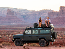 Load image into Gallery viewer, Land Rover Defender 110 (1983-2016) Slimline II Roof Rack Kit