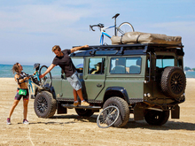 Load image into Gallery viewer, Land Rover Defender 110 (1983-2016) Slimline II Roof Rack Kit