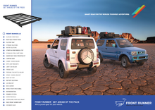 Load image into Gallery viewer, Suzuki Jimny (1998-2018) JB43 Slimline II Roof Rack Kit