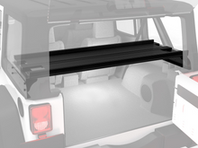 Load image into Gallery viewer, Jeep Wrangler JKU 4-Door Cargo Storage Interior Rack