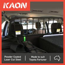 Load image into Gallery viewer, Kaon Cargo Barrier for Toyota Fortuner (2016+)