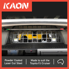 Load image into Gallery viewer, Kaon Cargo Barrier and Shelf for Toyota FJ Cruiser
