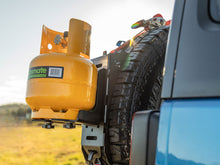 Load image into Gallery viewer, Out-Back Gas Bottle Mount with Spare Tire Mount
