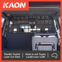 Load image into Gallery viewer, Kaon Cargo Barrier and Shelf for Toyota Land Cruiser 80