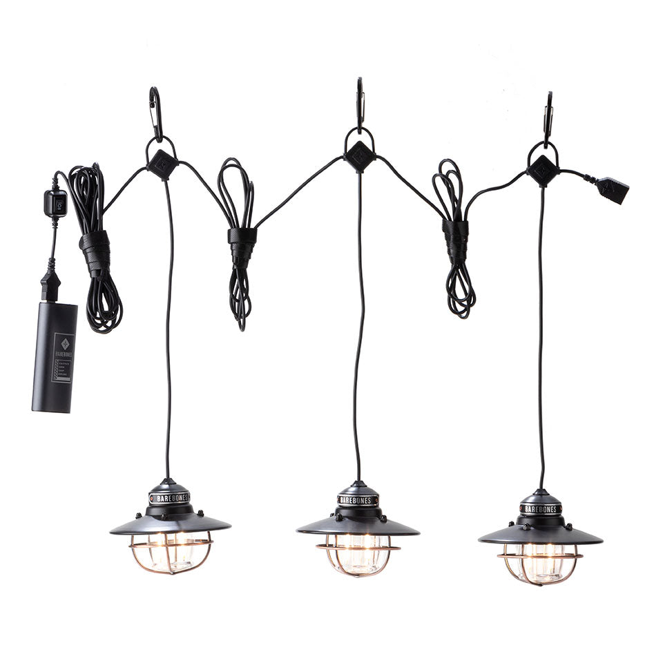 Barebones Living Edison String Lights Premium Overland Outfitters