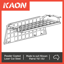 Load image into Gallery viewer, Kaon Cargo Barrier and Shelf for NISSAN GU Y61 Patrol