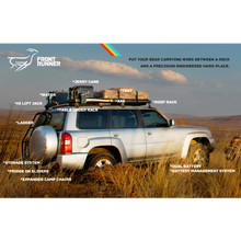 Load image into Gallery viewer, Nissan Patrol Y61 Slimline II Roof Rack Kit
