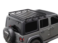 Load image into Gallery viewer, Jeep Wrangler JL 4 Door (2018-Current) Slimline II 1/2 Gutter Mount Roof Rack Kit