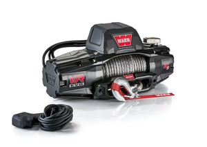 WARN VR EVO 10-S 12V Winch - 10,000LBS Synthetic Rope INC Wireless Remote