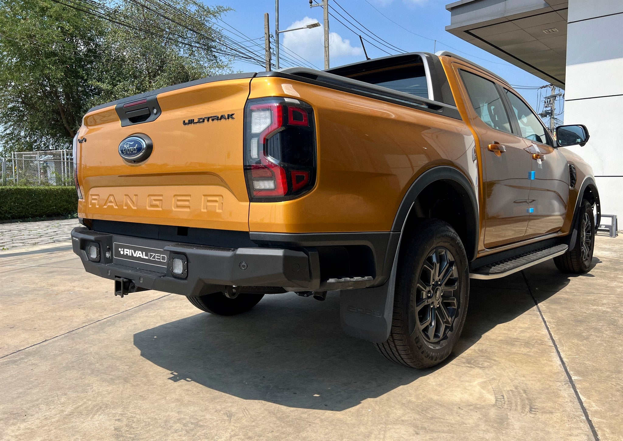 Ford Ranger Next Gen Rear Ford Ranger Nextgen - Rival Aluminum Rear Bumper – Premium Overland ...