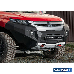 Rival Aluminum Front Bumper for Mitsubishi Triton 2019-2022