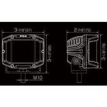 Load image into Gallery viewer, PIAA DKQE39E Quad Edge LED 5600K Cube Lights
