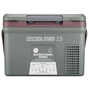 myCOOLMAN 15L Recreational Series Portable Fridge