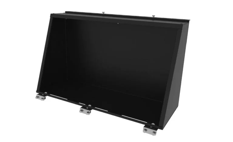 Alu-Cab Canopy - Full Gullwing Box 1250mm Black