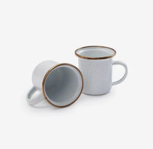 Load image into Gallery viewer, Barebones Living Enamel Cup - set of 2
