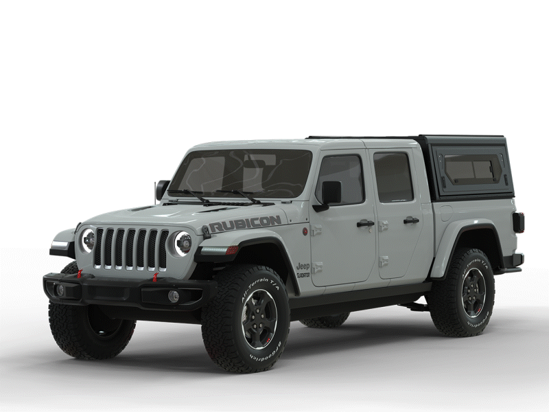 Alu-Cab Contour Canopy - Jeep Gladiator DC - Sport