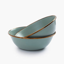 Load image into Gallery viewer, Barebones Living Enamel Bowl - set of 2
