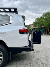 Load image into Gallery viewer, Gobi-X Rear Bumper LC300 (with Double Jerry Can Holder and Spare Wheel Carrier)
