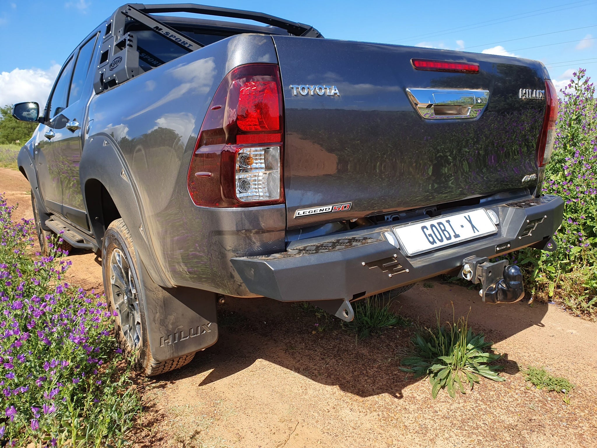 Revo Rear Gobi-X Toyota Hilux Revo Rear Stealth Bumper – Premium Overland Outfitters