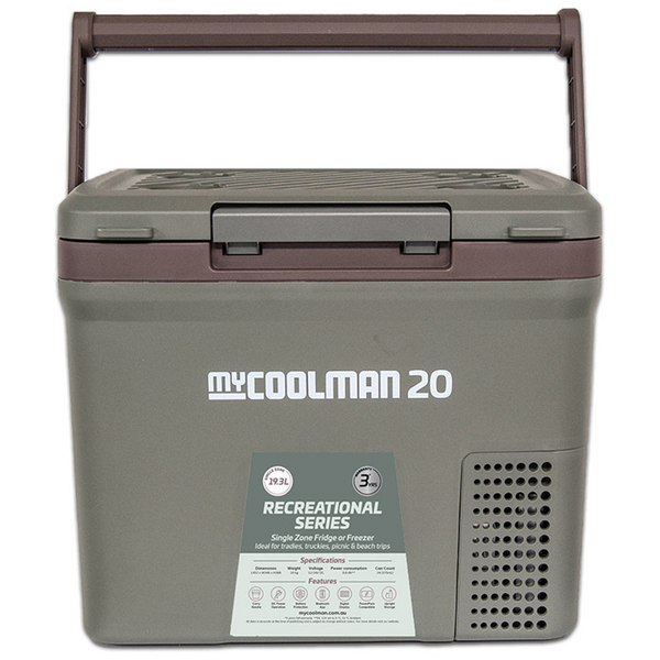 myCOOLMAN 20L Recreational Series Portable Fridge