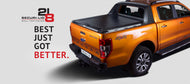 Ford Ranger Roll Top Bed Cover with Integrated Channels - Securi-lid 218