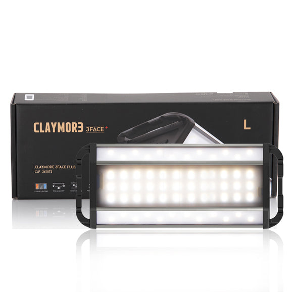 Claymore 3FACE+ Large Camp Area Rechargeable Light – Premium