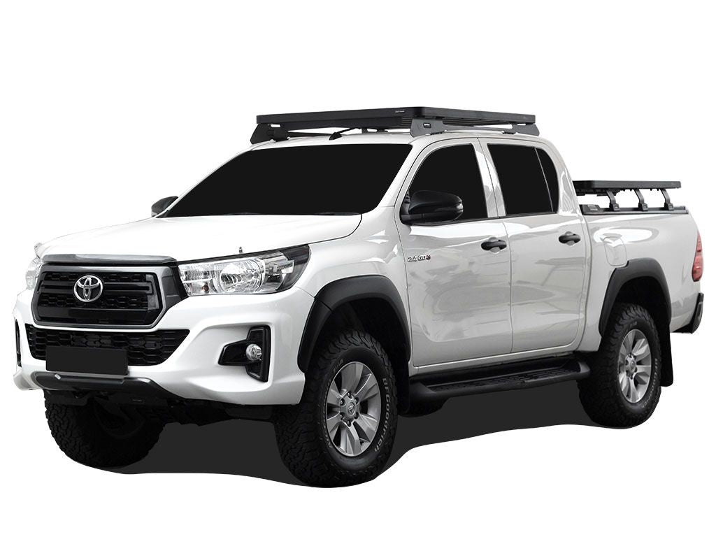 Toyota Hilux Revo DC (2016-Current) Slimline II Roof Rack Kit