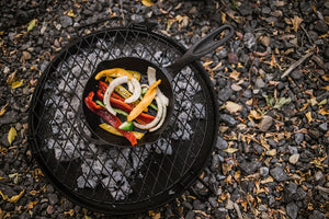 Cowboy Grill Charcoal Tray with Extension Legs