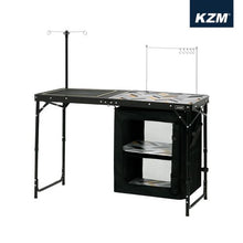Load image into Gallery viewer, KZM Iron Mesh Cabinet Kitchen Table
