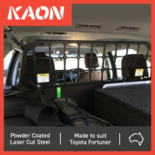 Load image into Gallery viewer, Kaon Cargo Barrier for Toyota Fortuner (2016+)
